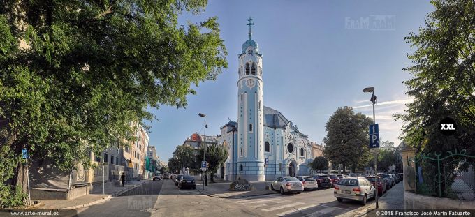 I7065605. Blue Church, Bratislava (Slovakia)