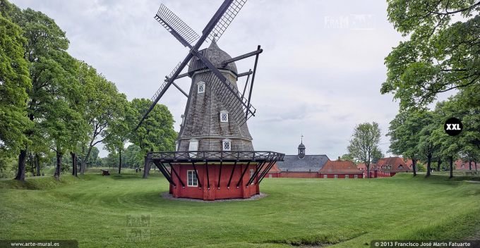 D295202. Kastellet, Kastelmollen (windmill in the citadel), Copenhague