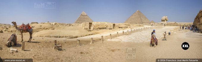 PRF6107504. Giza pyramid complex  (Egypt)