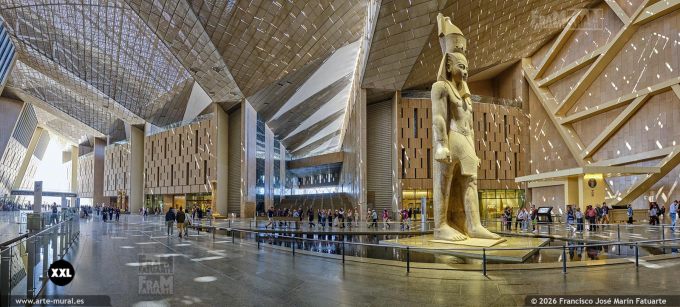 PRF6124308. he Grand Egyptian Museum, Giza (Egypt)
