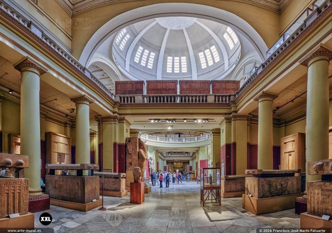 PRF6189810. The Museum of Egyptian Antiquities interior, Cairo, Egypt