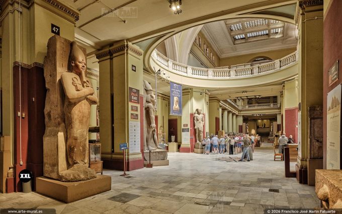 PRF6190804. The Museum of Egyptian Antiquities interior, Cairo, Egypt