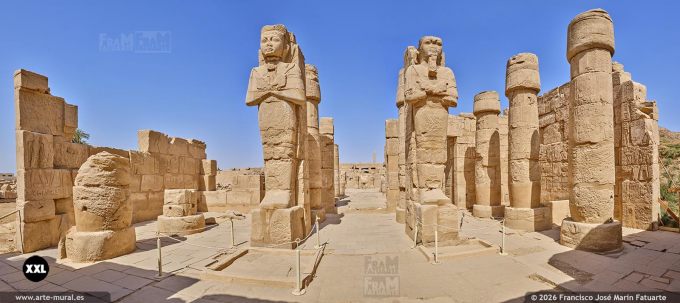 PRF6393206. Ramses II eastern temple in Karnak temple complex, Luxor  (Egypt)