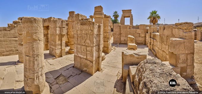 PRF6395305. Ramses II eastern temple in Karnak temple complex, Luxor  (Egypt)