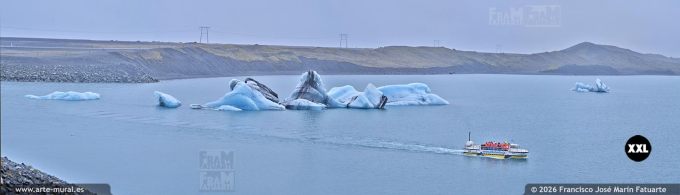 Q26797705. Icebergs at Jökulsárlón lacial lake, southern region (Iceland)