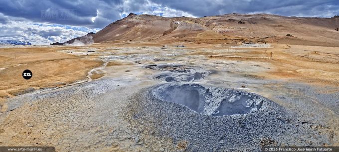 QF6871907. Hveravellir geothermal field , Northwest Region (Iceland)