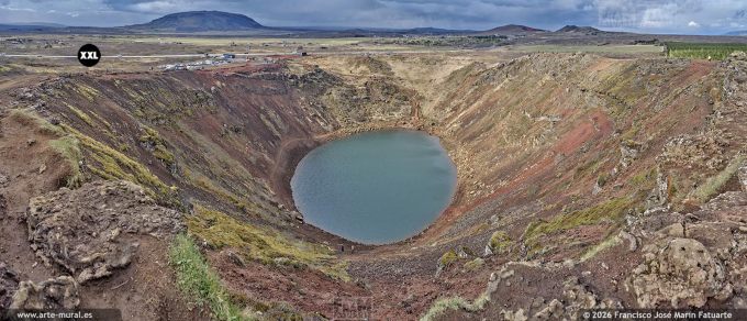 QF6973507. Kerið crater, South Region (Iceland)