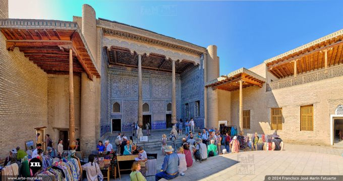 OF24793306. Konya Ark fortress interior, Khiva (Uzbekistan)