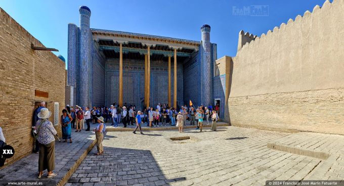 OF24796305. Konya Ark fortress interior, Khiva (Uzbekistan)