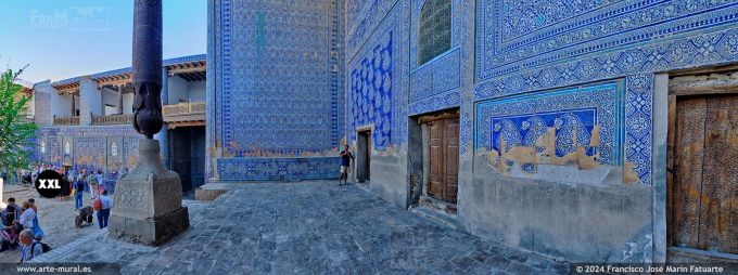 OF24818306. Konya Ark fortress interior, Khiva (Uzbekistan)