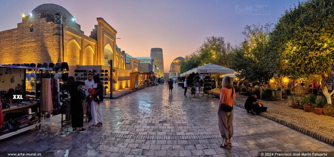 OF24839003. Main street at Kazy Kalyan Madrasah, Khiva (Uzbekistan)