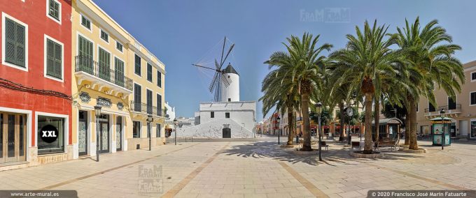 K8523205 Plaza de Alfonso III - Ciudadela, Menorca (Spain)