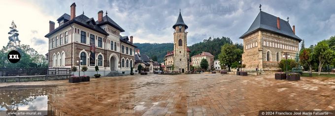 OC2175F9, Piața Libertății panorama, Piatra Neamț, Romania