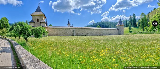 OF4571205. Sucevița Monastery external walls (Romania)