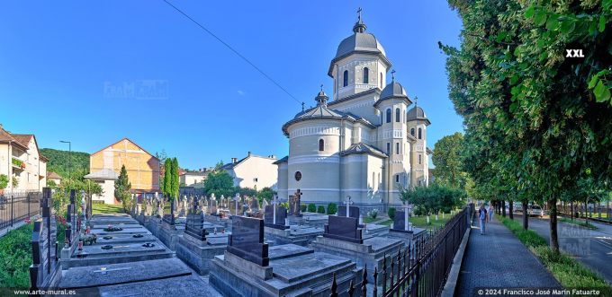 OF4623504. Three Hierarchs Church in Bistrita (Romania)