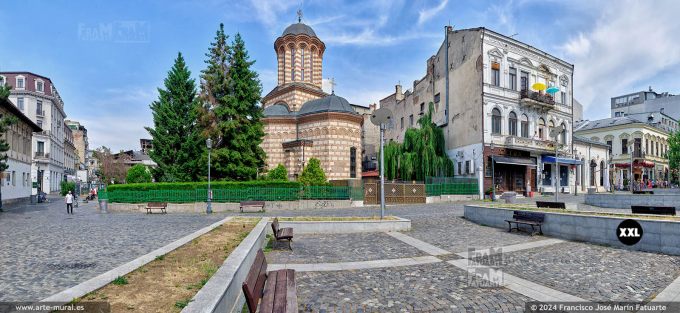 OF4746505. Curtea Veche Church in Piața Sfântul Anton, Bucharest, Romania