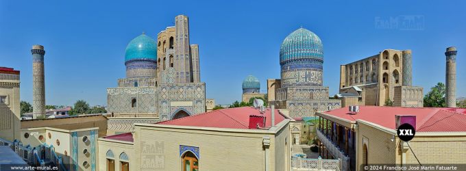 OF24061304. Bibi-Khanym Mosque skyline, Samarkand (Uzbekistan)