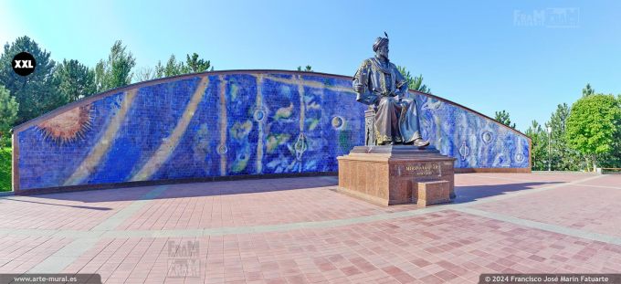 OF24974203. Memorial monument to Mirzo Ulugbek, Samarkand (Uzbekistan)