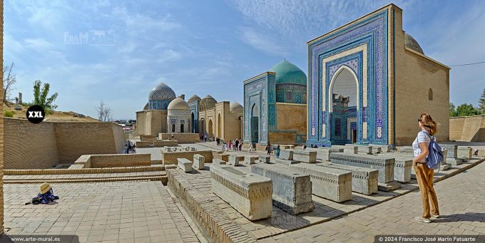 OF24989603. Shakhi Zinda necropolis, Samarkand (Uzbekistan)