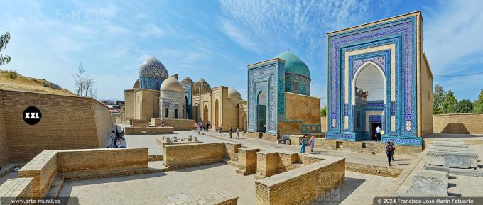 OF24989903. Shakhi Zinda necropolis, Samarkand (Uzbekistan)