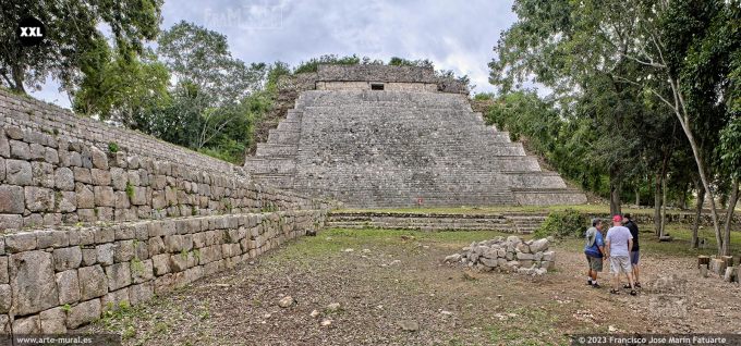 NF3861504. The Great Pyramid, Uxmal. 