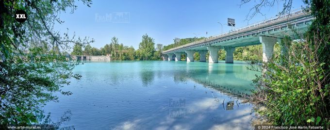 OF4132303. Isonzo river and 8 August Bridge, Gorizia (Italy)