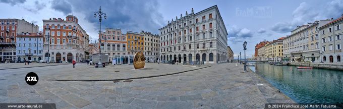 OF4387006. Canal Grande and Piazza del Ponterosso, Trieste (Italy)