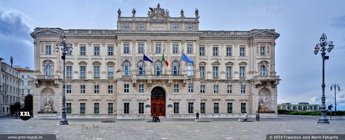 OF4397602. Lloyd Triestino Palace in in Piazza dell'Unità d'Italia, Trieste (Italia)