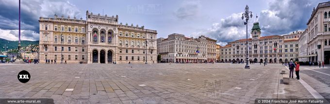 OF44020F4. Piazza Unità d'Italia, Trieste (Italy)