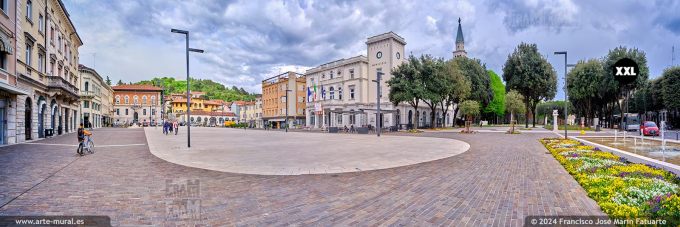 OF4408105. The Republic Square in Monfalcone (Italy)