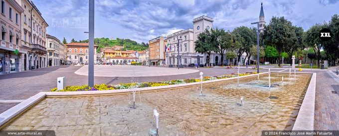 OF4408604. The Republic Square in Monfalcone (Italy)